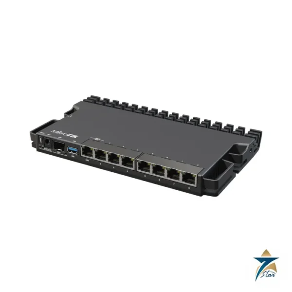MikroTik RB5009UG+S+IN desktop router with 2.5G, SFP+ and USB 3.0