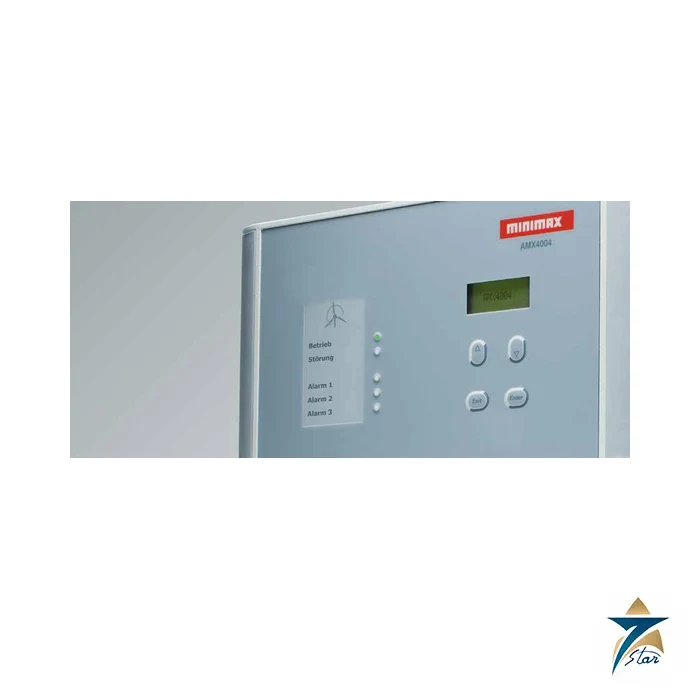 Minimax AMX4004 WEA Aspirating Smoke Detector for Wind Turbines Minimax AMX4004 WEA aspirating smoke detector front panel