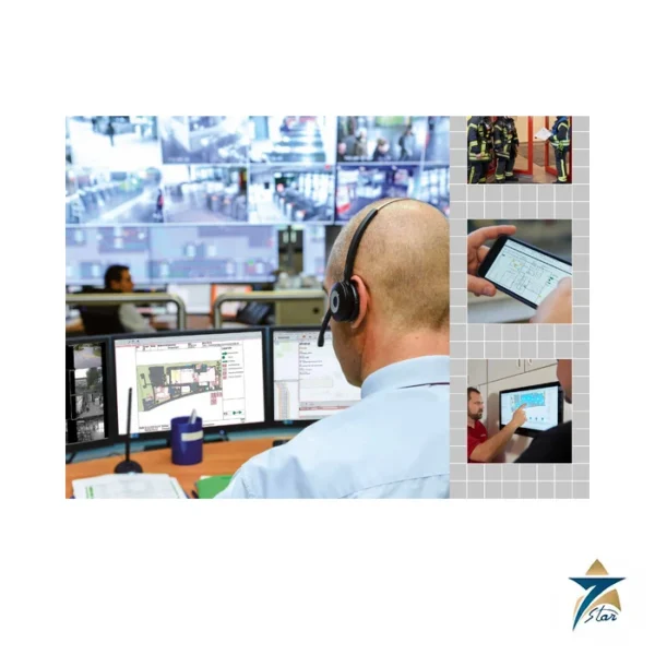 Minimax Inveron hazard management system control room workstation