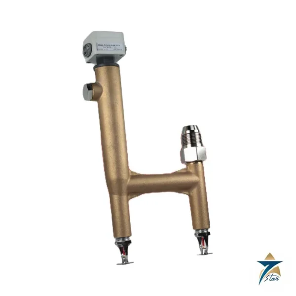 Minimax preaction sprinkler unit with two sprinklers in one housing