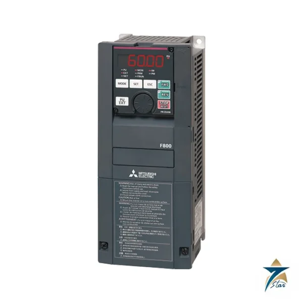 Mitsubishi FR-F800 energy-saving inverter for fans and pumps