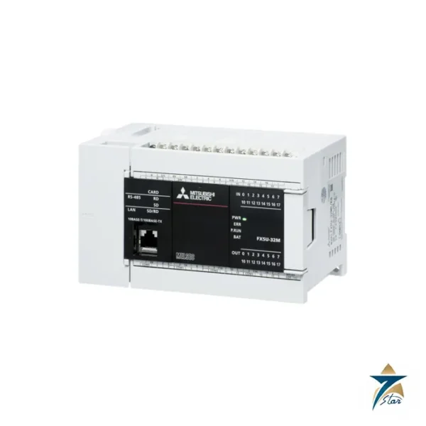 Mitsubishi FX5U MELSEC iQ-F Compact PLC CPU Module Supplied by Seven Star LLC