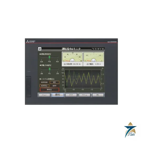 Mitsubishi GT2510-VTBA GOT2000 10.4 Inch HMI Touch Panel Supplied by Seven Star LLC