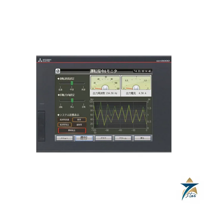 Mitsubishi GT2510-VTBA GOT2000 10.4 Inch HMI Touch Panel Mitsubishi GT2510-VTBA GOT2000 10.4 Inch HMI Touch Panel Supplied by Seven Star LLC