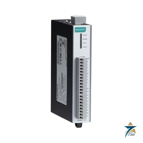 Moxa ioLogik E1212 Ethernet Remote I/O, 8 DI and 8 DIO, official Moxa family image