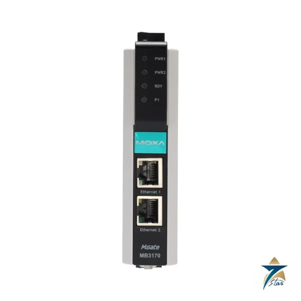 Moxa MGate MB3170 1-port advanced Modbus TCP gateway