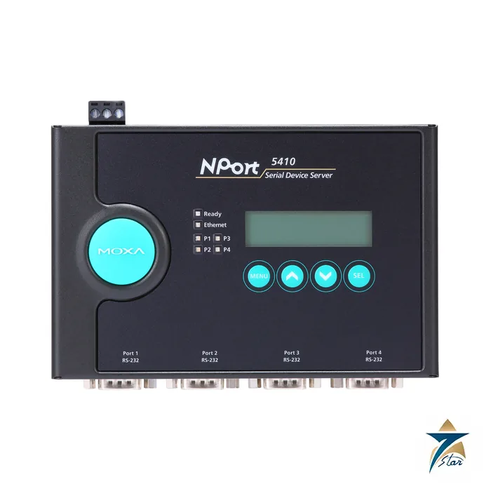 moxa-nport-5410 Moxa NPort 5410 4-port RS-232 serial device server