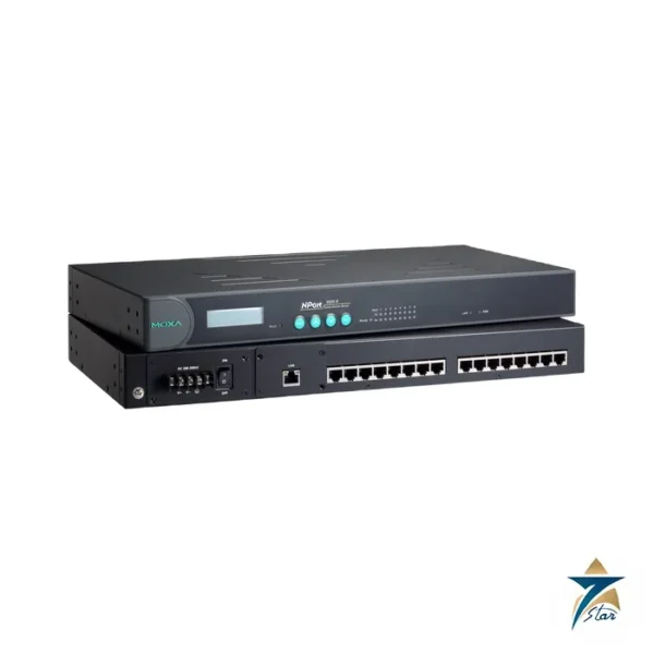 Moxa NPort 5610-8 8-Port RS-232 Rackmount Serial Device Server, official Moxa family image