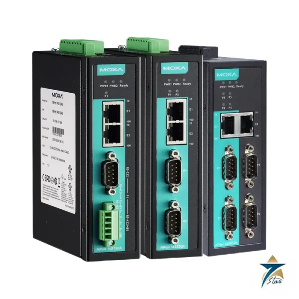 Moxa NPort IA5150A 1-Port Serial Device Server, official Moxa family image