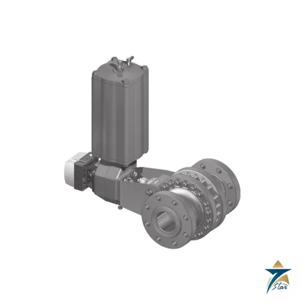 Neles Q-Ball Quiet Metal Seated Control Ball Valve Supplied by Seven Star LLC