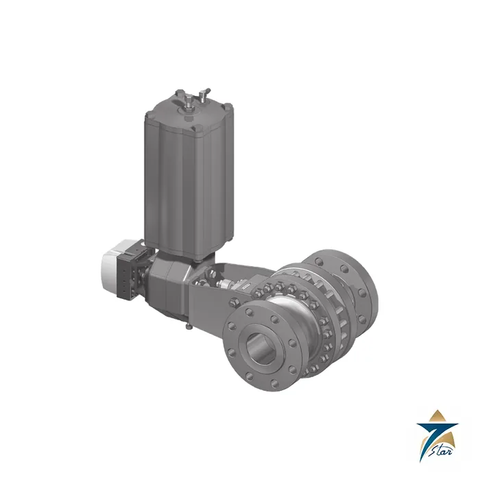 Neles Q-Ball Quiet Metal Seated Control Ball Valve Neles Q-Ball Quiet Metal Seated Control Ball Valve Supplied by Seven Star LLC