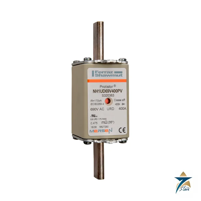 Mersen NH1UD69V400PV Protistor NH1 aR 400A | Seven Star LLC