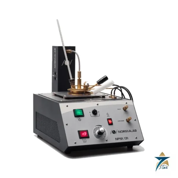 Normalab NPM 131 manual Pensky-Martens flash point tester