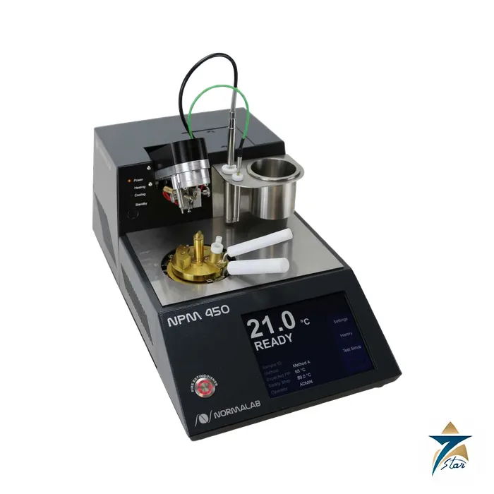 normalab-npm-450 Normalab NPM 450 automated Pensky-Martens flash point tester