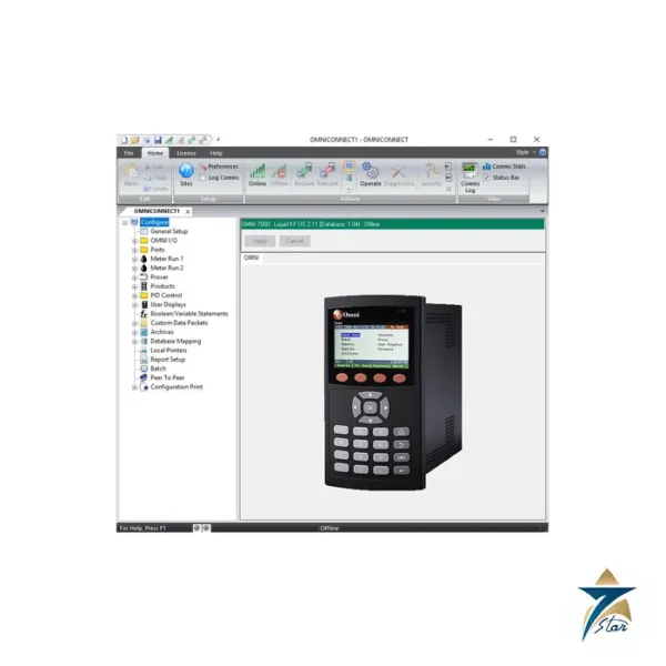 OMNI OMNICONNECT Flow Computer Configuration Software Supplied by Seven Star LLC
