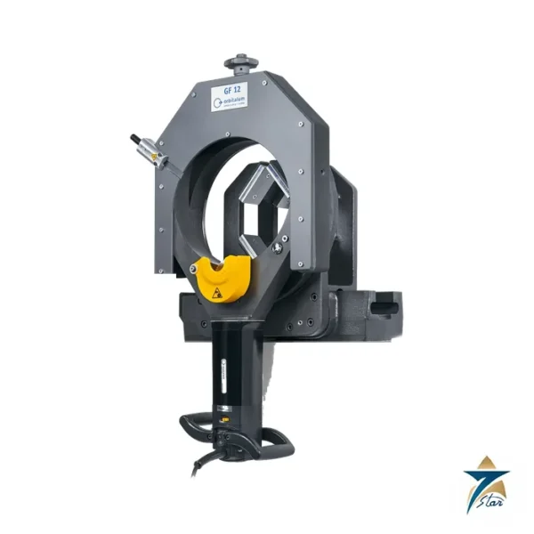 Orbitalum GF 12 pipe cutting and beveling machine with line laser and handle