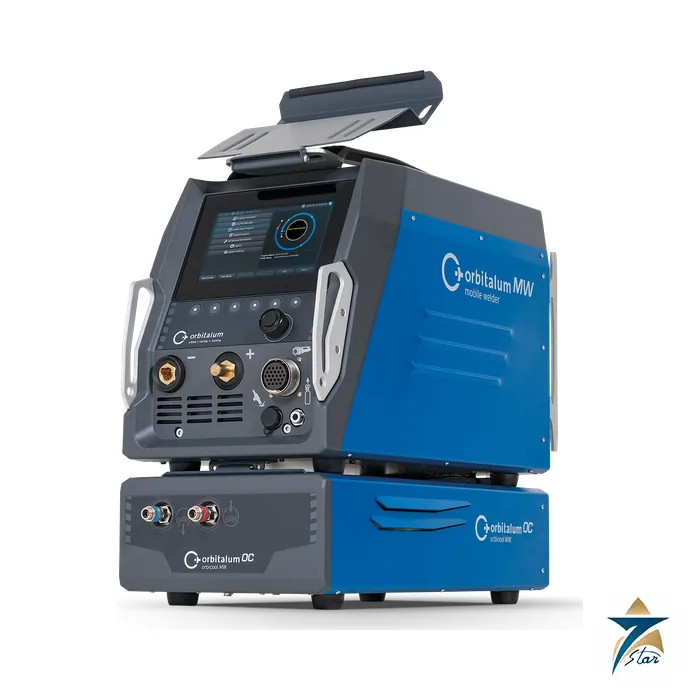 Orbitalum Mobile Welder OC Plus with ORBICOOL MW cooling unit Orbitalum Mobile Welder OC Plus with ORBICOOL MW cooling unit