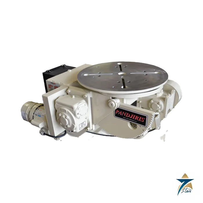 Pandjiris 15-4 welding positioner with round table Pandjiris 15-4 welding positioner with round table