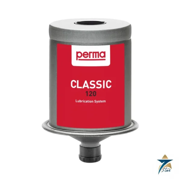 perma CLASSIC 120 single-point lubricator with steel housing