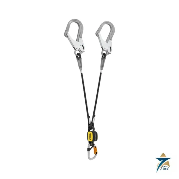 Petzl ABSORBICA-Y MGO double energy-absorbing lanyard