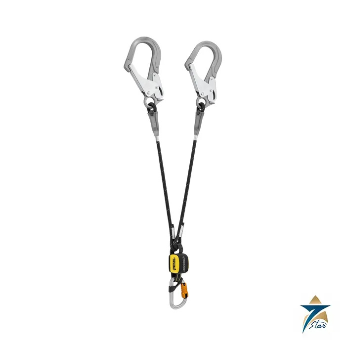 Petzl ABSORBICA-Y MGO double energy-absorbing lanyard