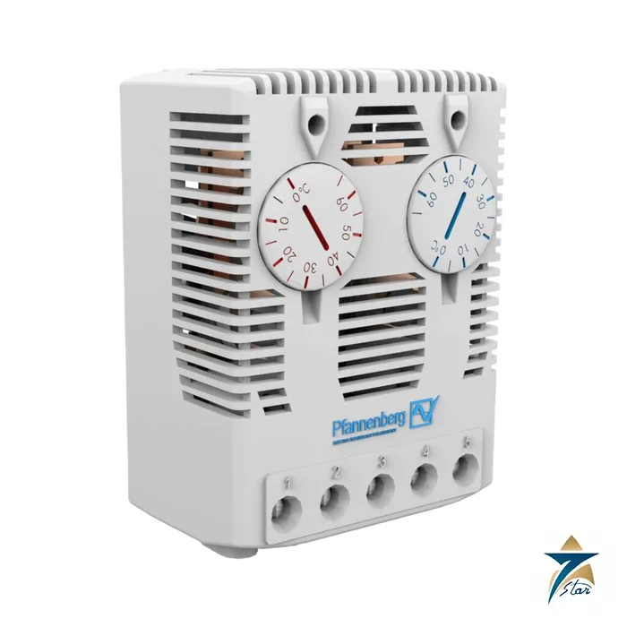 pfannenberg-flz-541 Pfannenberg FLZ 541 twin thermostat with two dials