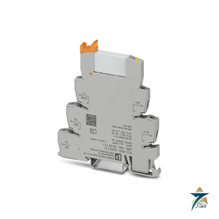 Phoenix Contact PLC-RSC-24DC/21 Relay Module, 1 Changeover, 24 V DC Phoenix Contact PLC-RSC-24DC/21 Relay Module, 1 Changeover, 24 V DC Supplied by Seven Star LLC
