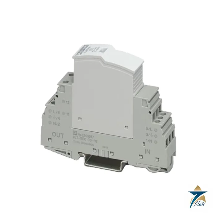 Phoenix Contact PLT-SEC-T3-230-FM Type 3 Surge Protection Device Phoenix Contact PLT-SEC-T3-230-FM Type 3 Surge Protection Device Supplied by Seven Star LLC