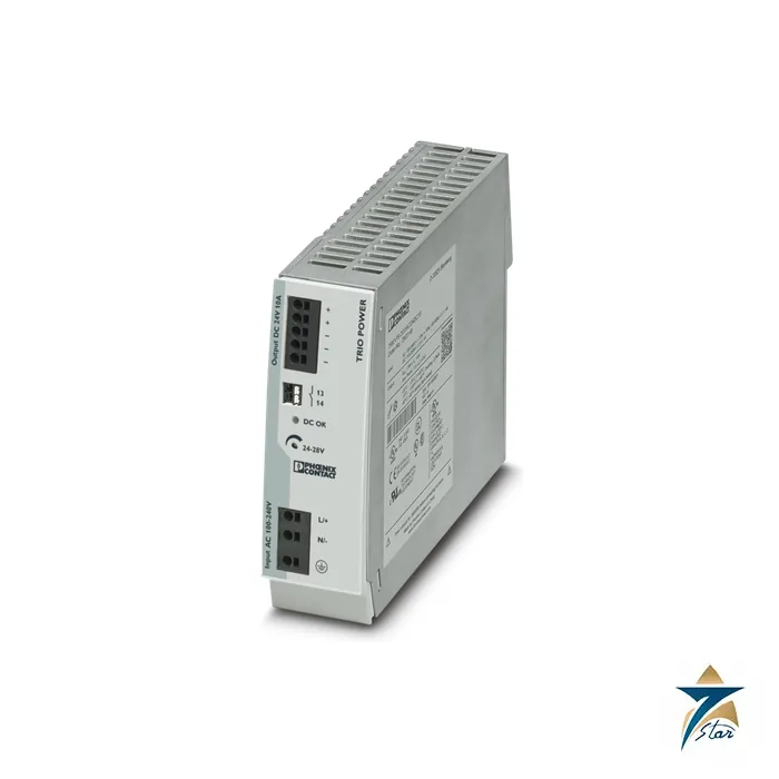Phoenix Contact TRIO-PS-2G/1AC/24DC/10 Power Supply, 24 V DC 10 A Phoenix Contact TRIO-PS-2G/1AC/24DC/10 Power Supply, 24 V DC 10 A Supplied by Seven Star LLC