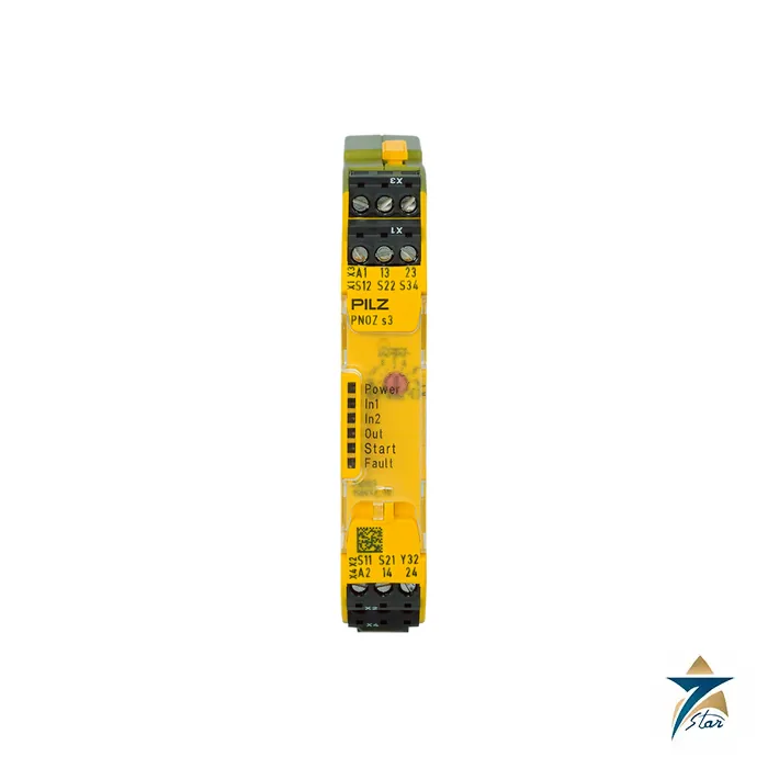 Pilz PNOZ s3 Compact Safety Relay for E-STOP and Safety Gates Pilz PNOZ s3 Compact Safety Relay for E-STOP and Safety Gates Supplied by Seven Star LLC