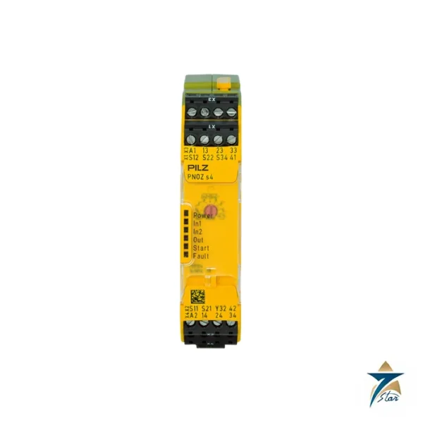 Pilz PNOZ s4 Safety Relay with 3 Safety Contacts and 1 Auxiliary Contact Supplied by Seven Star LLC