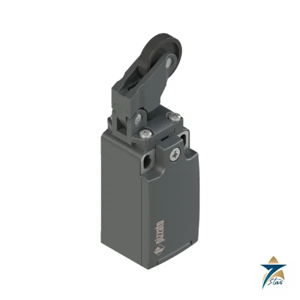 Pizzato FR 1007 position switch with adjustable one-way roller lever