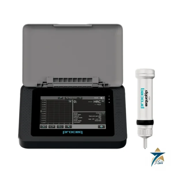 Proceq Equotip 550 UCI touchscreen with UCI HV1-HV10 probe