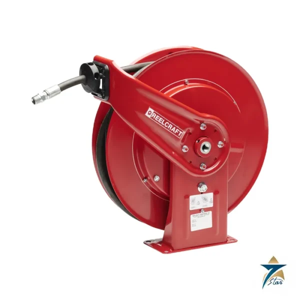 Reelcraft 7850 OMP Series 7000 oil hose reel with hose