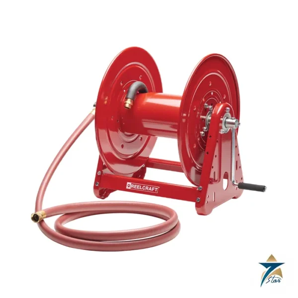 Reelcraft GCCA33112 L Series 30000 hand crank hose reel with garden hose connection