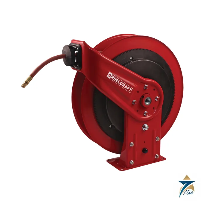 reelcraft-rs7850-olp Reelcraft RS7850 OLP REELSAFE controlled return hose reel with red hose