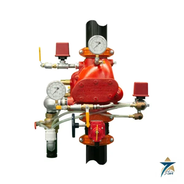 Reliable FX dry pipe valve with fully assembled trim (family photo from manufacturer)