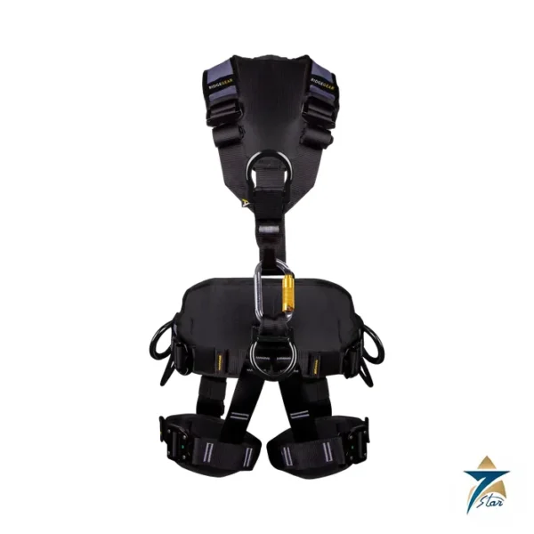 Ridgegear RGH7 premium multi-use 5-point harness, rear view
