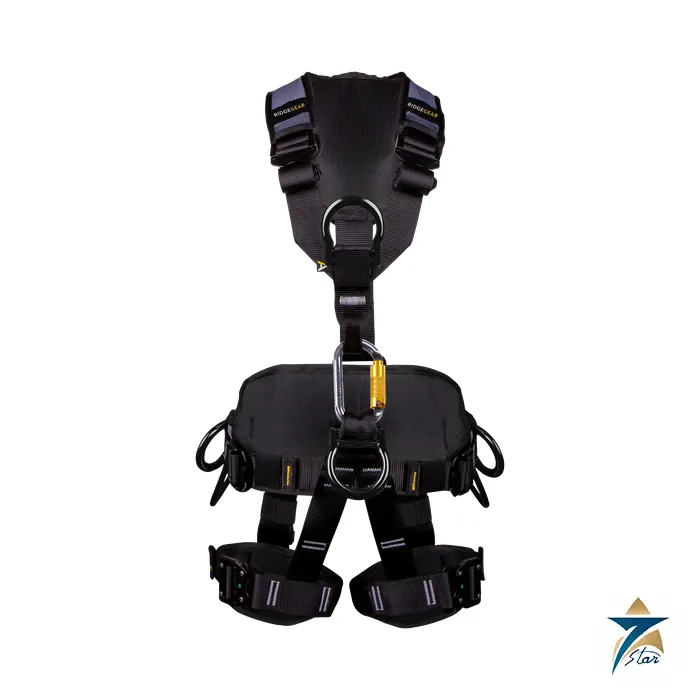 Ridgegear RGH7 premium multi-use 5-point harness, rear view
