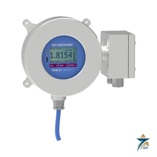 Rheonik RHE21 Ex d stainless steel field mount Coriolis transmitter (RHE21 family photo)