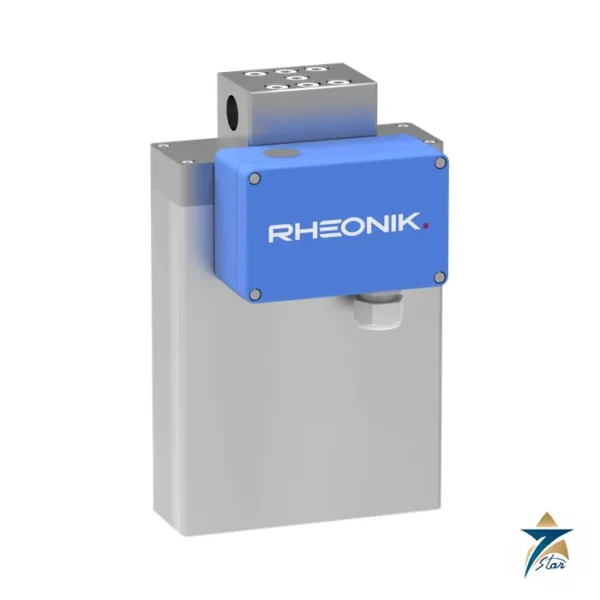 Rheonik RHM06 Coriolis mass flow sensor with terminal box (RHM06 family photo)