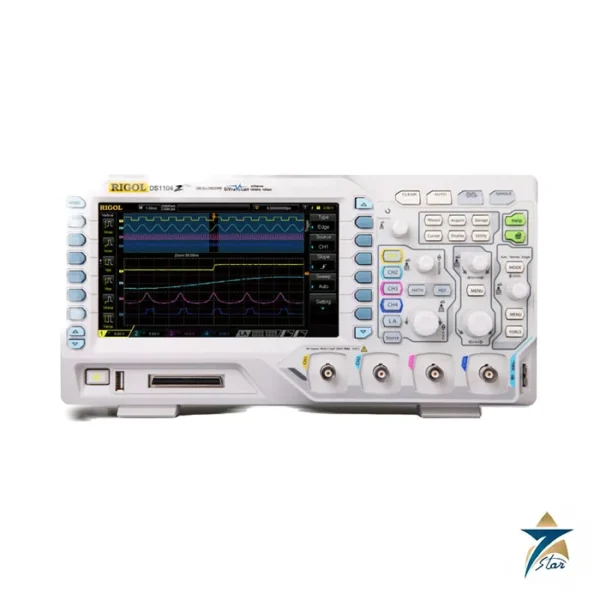 RIGOL DS1104Z Plus 4-channel digital oscilloscope front panel
