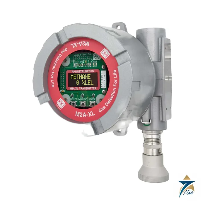 rki-m2a-xl RKI M2A-XL explosion-proof stand-alone gas transmitter with OLED display