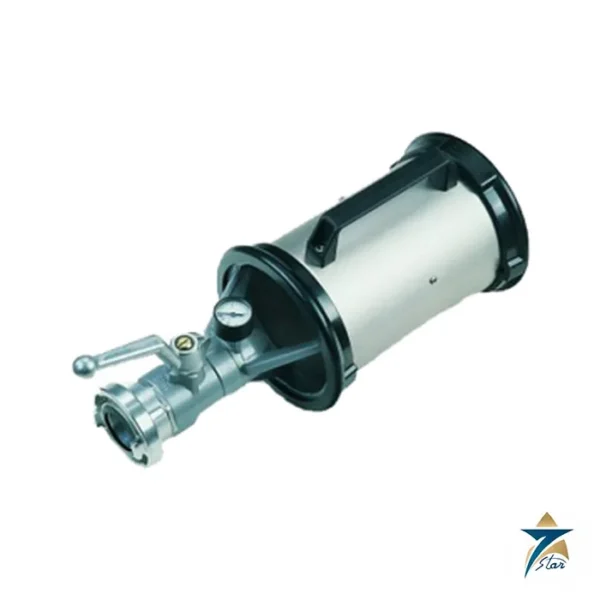 Safco Italia M4 medium expansion foam nozzle with pressure gauge and ball valve