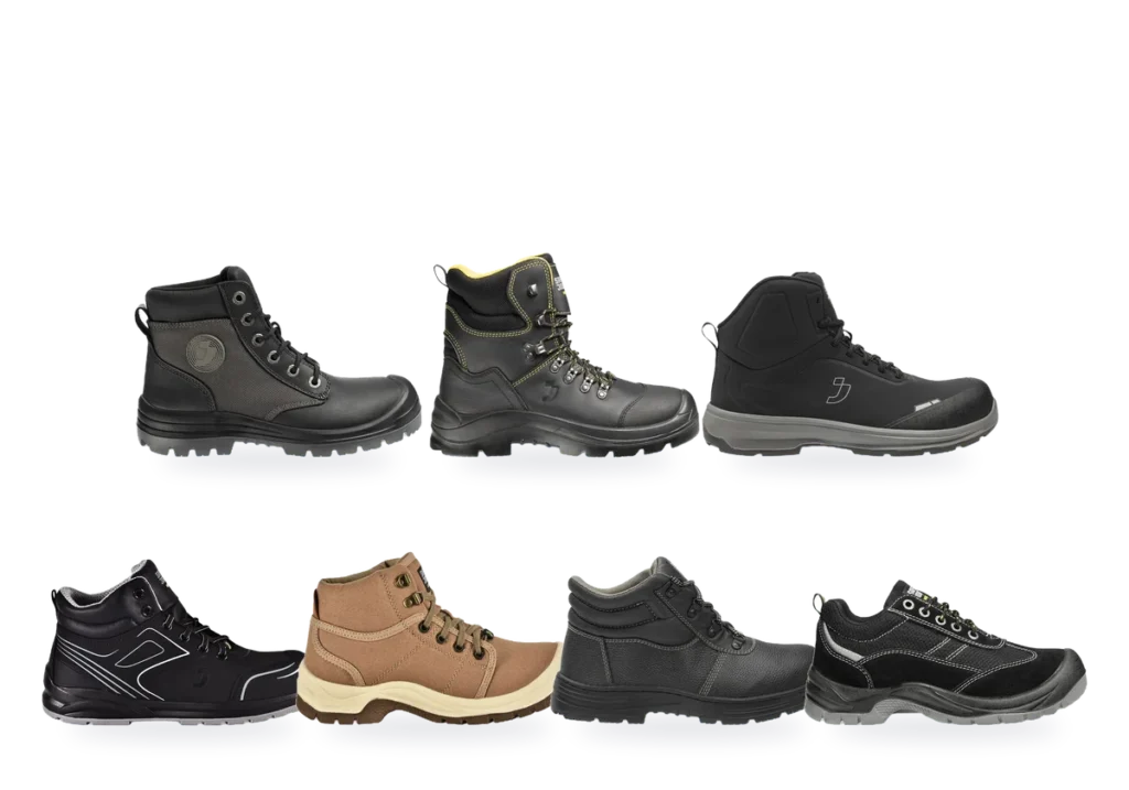 Safety Footwear supplied by Seven Star LLC in Oman