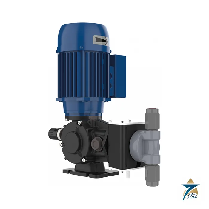 SEKO Spring PS1 plunger piston dosing pump with motor and PVC head (family image for the Spring PS1 series) SEKO Spring PS1 plunger piston dosing pump with motor and PVC head (family image for the Spring PS1 series)