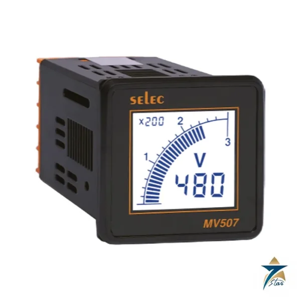 Selec MV507 48x48 mm AC digital voltmeter