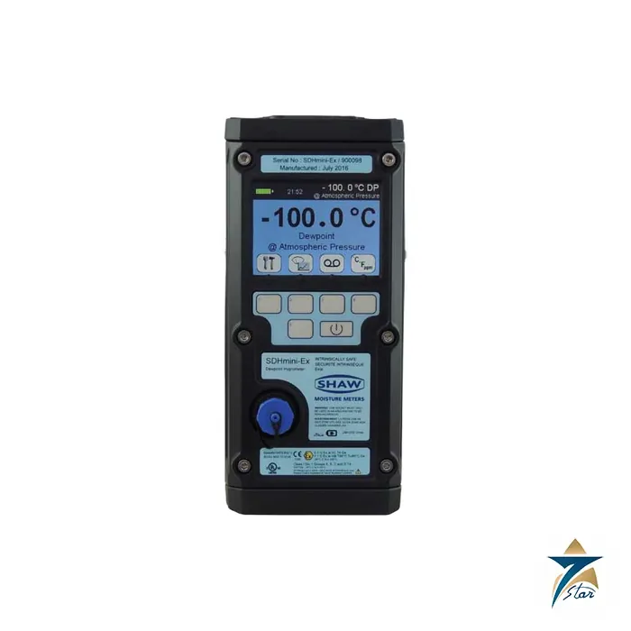 SHAW SDHmini-Ex Intrinsically Safe Portable Hygrometer SHAW SDHmini-Ex Intrinsically Safe Portable Hygrometer Supplied by Seven Star LLC