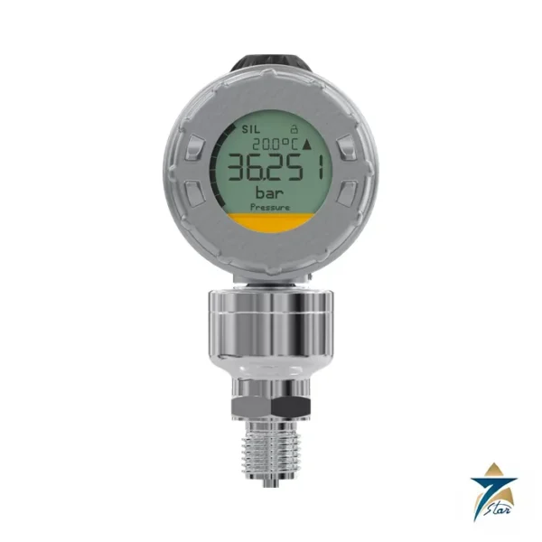 JUMO SIRAS P21 AR process pressure transmitter with LCD display