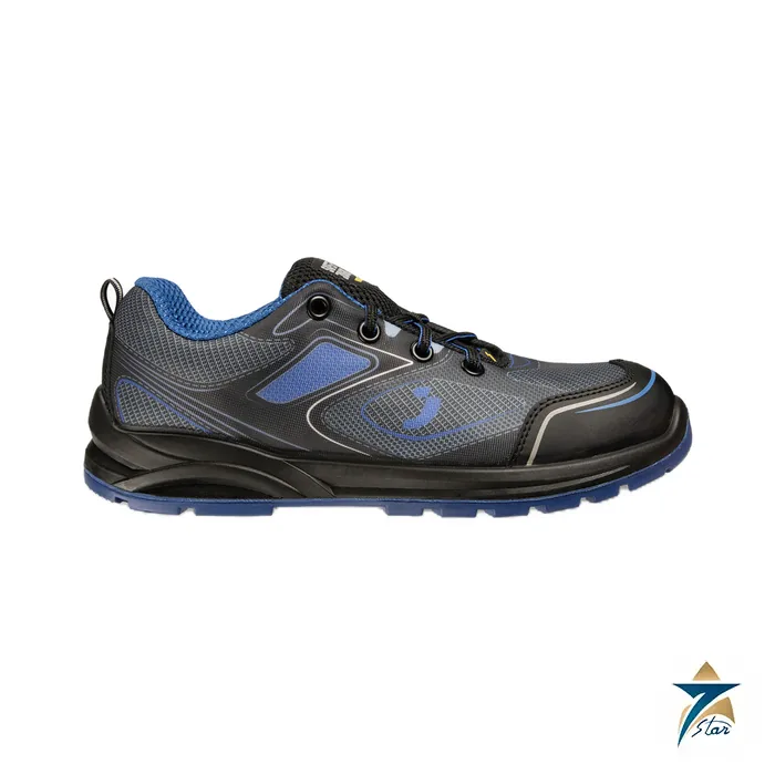 sj-cador Safety Jogger Cador S1P ESD blue and grey mesh steel toe safety shoe